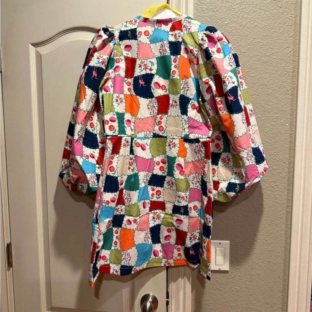 NWT Alden Adair Athena dress in Alfresco print size S - Picture 5 of 5
